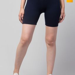 HIRRUX Women Pack of 2 Skinny Fit Sports Shorts-picture-17