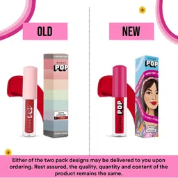 SUGAR POP 8 Hour Stay Non-Drying & Smudge Proof Matte Lipcolour 1.6 ml - Chilli 01 image 4