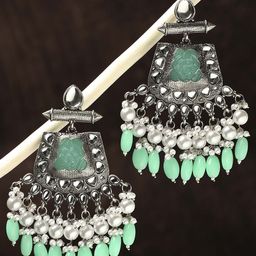OOMPH Geometric Studs Earrings-10