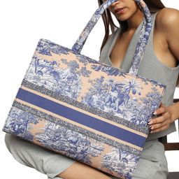 MINI WESST Printed Structured Tote Bag-image-51