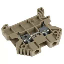 RS PRO DIN Rail Terminal Block Beige 4 mm² Single-Level Screw Termination, 7622512-picture-6