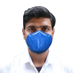 Oriley N95 5 Layer Disposable Face Mask with Nose Pin and Earloop Blue (Pack of 10 Pcs)-image-98