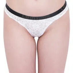 La Intimo White Lace Bikini Panty-19