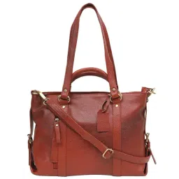Genwayne Tan Textured Small Shoulder Handbag-image-7