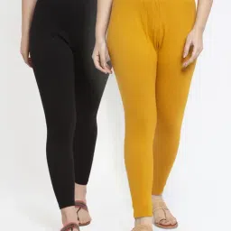 Gracit Multicolor Regular Fit Leggings-picture-8