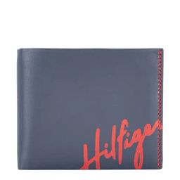 Tommy Hilfiger Burkina Navy Casual Leather Bi-Fold Wallet for Men-image-66