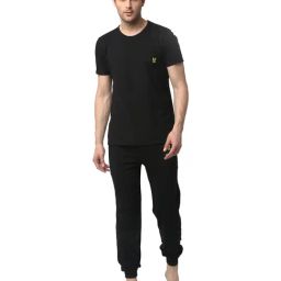Vimal Jonney Black T-Shirt & Joggers-image-55