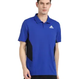 adidas Blue Polo T-Shirt-picture-14