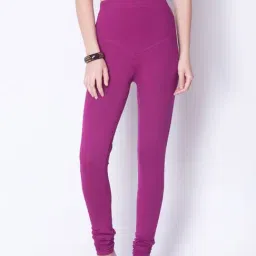 Dollar Missy Magenta Cotton Leggings-picture-25