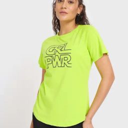 PLAY by Bewakoof Green Printed T-Shirt-image-16