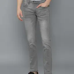 Louis Philippe Jeans Grey Slim Fit Jeans-image-32