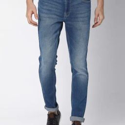 Spykar Blue Super Slim Fit Low Rise Jeans-image-60