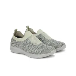 Aqualite Women Woven Design Slip-On Sneakers-picture-23