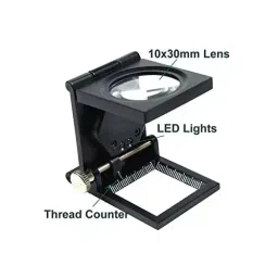 NS Thread Counter With LED And Pointer for Scientific Experiments in Laboratories image 2