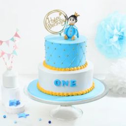 Little Prince Semi-Fondant Birthday Cake (3 Kg)-image-17