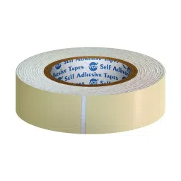 VCR 5 m x 24 mm Waterproof White Double Side Foam Tape, 24 Rolls Per Pack-picture-15