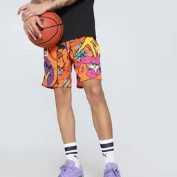 Puma Men Melo Phoenix Oversized Basketball Shorts-image-31