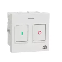 Schneider Unica Pure 2 Module Polar White Motor Starter, UNSMTSTART2M_WE (Pack of 10)-image-31