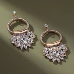 SOHI Hanging Cluster Drop Earrings For Women-image-12