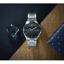 Casio MTP-1374D-1AVDF Enticer Analog Watch for Men image 1