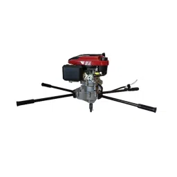 AgriPro Single Cylinder 4-Stroke 196 CC Earth Auger Machine with Forced Air Cooling and OHV Technology, 1P70FA-10