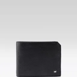 Louis Philippe Men Textured Leather Two Fold Wallet-picture-28
