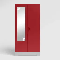 Godrej Interio Slimline Baked Apple Alloy Steel 2 Door Almirah (1 Year Warranty)-image-50
