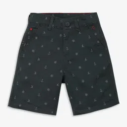 Ed-a-Mamma Kids Green Printed Shorts-image-98