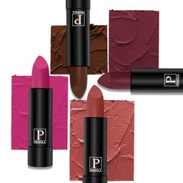 PERPAA Set Of 4 Creamy Matte Long Lasting Lipsticks 3.5g Each - 67+71+73+95-image-62
