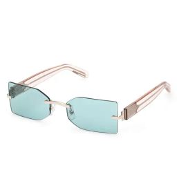 GCDS Green UV Protection Geometric Unisex Sunglasses-image-17