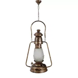 ELIANTE Hanging Light Copper Metal Without Bulb, LAMP-Frosted-HL-Big-image-19