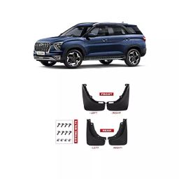 Automoto Cup Type Mud Flaps Splash Guard Front & Rear for Alcazar Signature All Models (Set of 4)-10
