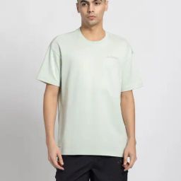 adidas Green Loose Fit Nat Geographic GFX Sports T-Shirt-image-27
