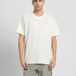 adidas Light Beige Loose Fit Nat Geographic GFX Sports T-Shirt-image-53