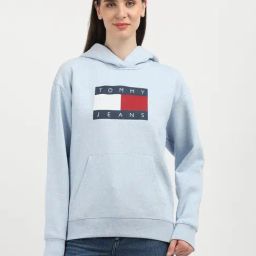 TOMMY HILFIGER Light Blue Graphic Print Hoodie-picture-42