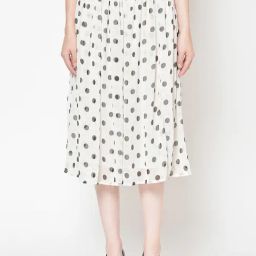 Scorpius White Polka-dot Skirts-image-41