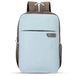 LAVIE SPORT Blue & Grey Solid Laptop Backpack-24