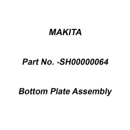 Makita Bottom Plate Assembly Suitable for DRC200, Part No SH00000064-10