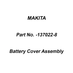 Makita Battery Cover Assembly Suitable for UV001G, Part No 137022-8-94
