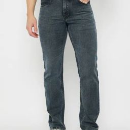 Duke Black Blended Smart Fit Washed Jeans-image-46