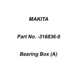 Makita Bearing Box (A) Suitable for LS1013, Part No 316836-0-picture-20