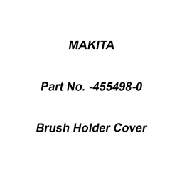 Makita Brush Holder Cover Suitable for HM1812, Part No 455498-0-picture-26