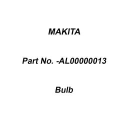 Makita Bulb Suitable for GB602, Part No AL00000013-picture-30