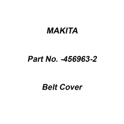 Makita Belt Cover Suitable for M1902, Part No 456963-2-picture-17