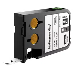 DYMO Label Tape, 0.47" X 22.9Ft, Black/White, 1868751-image-30