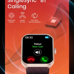 Fastrack Styler X2 1.91" 60Hz Fluid Display Bluetooth Smartwatch with Fast Charge image 4