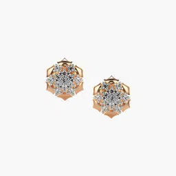 VALANOVA 14K Rose Gold 0.17 Ct Lab Grown Diamond Earrings-picture-33