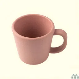 IRIDA NATURALS Pink Solid Bamboo Matte Cups Set of Cups and Mugs-image-23