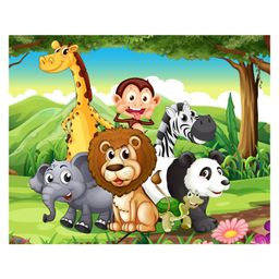 Fiddlys Wood Jigsaw Puzzles Animal World Multicolour - 54 Pieces-image-36