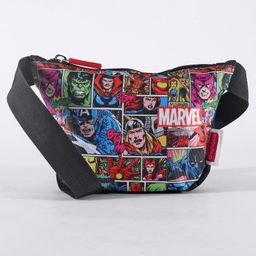 Babyhug Marvel Spacious Waist Bag With Avengers Print - Multicolour-image-38